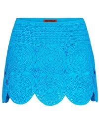 Simon Miller - Beep Beep Crochet-Knit Mini Skirt - Lyst