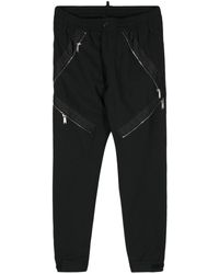 DSquared² - Zip-detail Tapered Trousers - Lyst