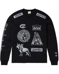 Champion - X Aries Graphic-Print Sweatshirt - Lyst