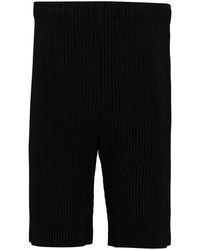 Homme Plissé Issey Miyake - Pleated Shorts - Lyst
