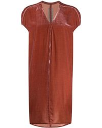 Rick Owens Tuniek Jurk - Roze
