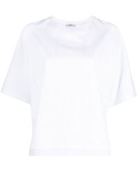 Peserico - T-shirt orné de sequins à manches courtes - Lyst