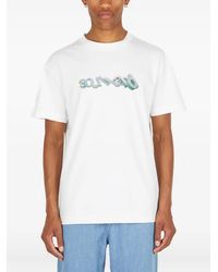 Soulland - T-Shirt Tilting À Logo Imprimé - Lyst