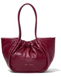 Proenza Schouler - Ruched Leather Tote Bag - Lyst