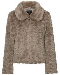 Unreal Fur - Mystique Faux-fur Cropped Jacket - Lyst