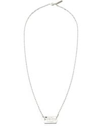 Undercover - Razor-Blade-Pendant Necklace - Lyst