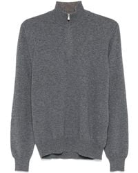 Barba Napoli - Pull Lupo Zip - Lyst