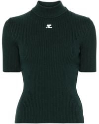 Courreges - Reedition Ribgebreide Trui - Lyst