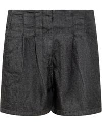 IRO - Pleated Shorts - Lyst