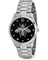 Gucci - G-Timeless 38Mm Bee Watch - Lyst