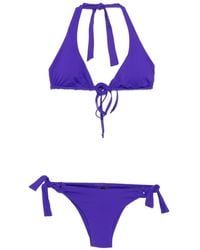 Fisico - Bikini Mit Schnürung - Lyst