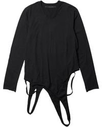Julius - Top Loop Membrane A Maniche Lunghe - Lyst