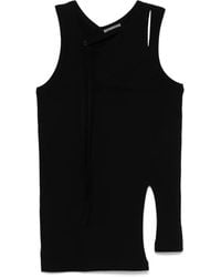Yohji Yamamoto - ストラップ タンクトップ - Lyst