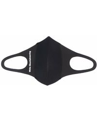 White Mountaineering Logo-print Face Mask - Black