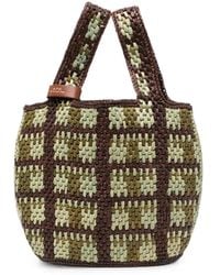 A.P.C. - Sac Cabas Pecan En Raphia - Lyst
