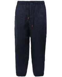 Kiton - Drawstring-Waist Utilitarian Trousers - Lyst