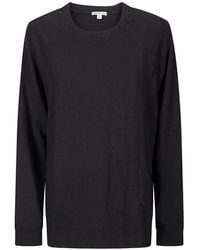 James Perse - Crew-Neck Sweatshirt - Lyst