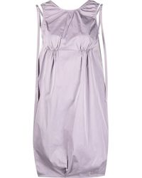 Sportmax - Kleid mit V-Ausschnitt - Lyst