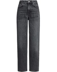 12 STOREEZ - High-Rise Straight-Leg Jeans - Lyst
