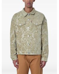 Junya Watanabe - X Levi's Floral-Pattern Denim Jacket - Lyst