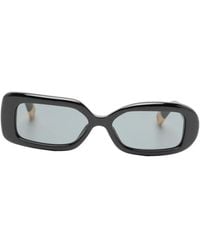 Jacquemus - Jac Brille Mit Eckigem Gestell - Lyst