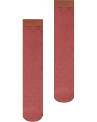 Gucci Socken mit GG Muster - Mehrfarbig