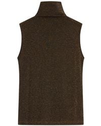 Momoní - Haut Alfred À Design Sans Manches En Lurex Stretch - Lyst