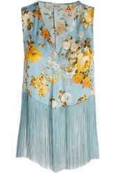 jucca approved - Fringe-Hem Vest - Lyst