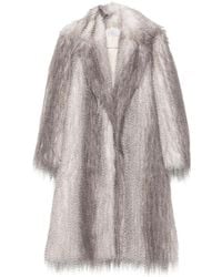 GIUSEPPE DI MORABITO - Belted Faux-Fur Coat - Lyst