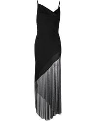 GIUSEPPE DI MORABITO - Asymmetric Spaghetti-Strap Maxi Dress - Lyst