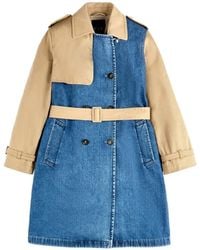 Fay - Abrigo Con Diseño De Paneles - Lyst