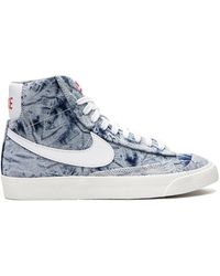 Nike - Blazer Mid '77 "Washed Denim" Sneakers - Lyst