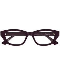 Cartier - Cat-Eye-Brille - Lyst