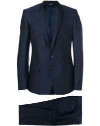 Dolce & Gabbana Блейзер С Застежкой На Две Пуговицы - Синий