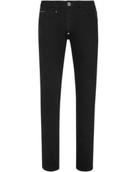 Philipp Plein - Straight-Leg-Jeans mit Farbklecksen - Lyst