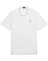 Polo Ralph Lauren - Kurzärmeliges Poloshirt mit Polo Pony-Stickerei - Lyst