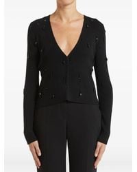 Pennyblack - Sequin-Embellishment V-Neck Cardigan - Lyst