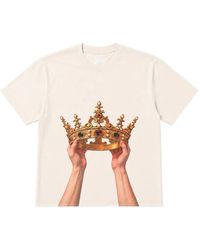 Melt - Crown-Print T-Shirt - Lyst