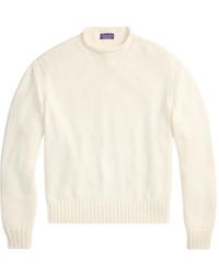 Ralph Lauren - Roll-Neck Cotton Sweater - Lyst
