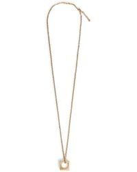 DSquared² - Collier Sautoir À Breloques Géométriques - Lyst