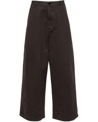 Acne Studios - Twill Loose-fit Trousers - Lyst