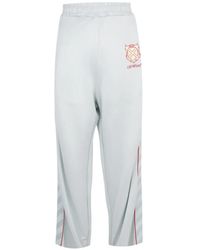 Off-White c/o Virgil Abloh - Diagonals Logo-Print Track Pants - Lyst