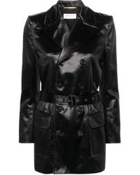 Saint Laurent - Saharienne Double-breasted Blazer - Lyst