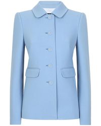 Dolce & Gabbana - Blazer Met Klepzak En Knopen - Lyst