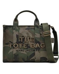 Marc Jacobs - The Medium Camo Jacquard Tote Tasche - Lyst