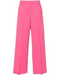 MSGM - High-waist Tailored Trousers - Lyst