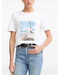 MARC AUREL - T-Shirt À Imprimé Graphique - Lyst