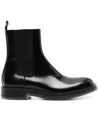 Alexander McQueen - Float Leather Chelsea Boots - Lyst