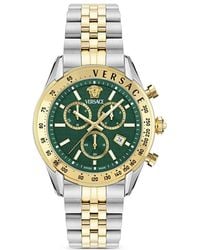 Versace - Chrono Master 44Mm Watch - Lyst