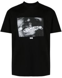 NAHMIAS - Graphic-Print Cotton T-Shirt - Lyst